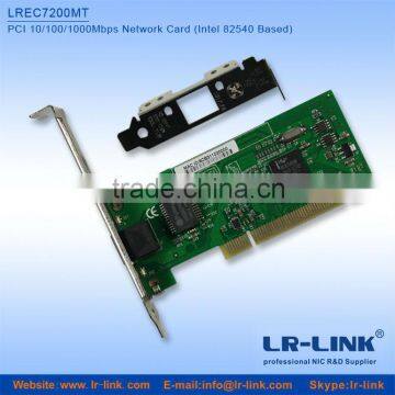 Intel 82540 PCI Gigabit Single RJ45 Network Card,network card brand