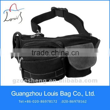 Guangzhou 2013 new design canvas sport waist bag for men