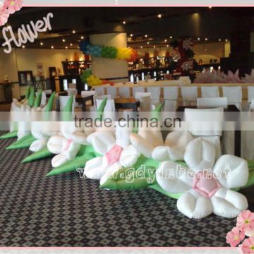 Hot sale inflatable flower for wedding party decoration