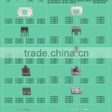 1404P-F gauge set for KANSAI SPECIAL/sewing machine spare parts