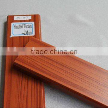 Industrial Handfeel Wooden Aluminium Profiles