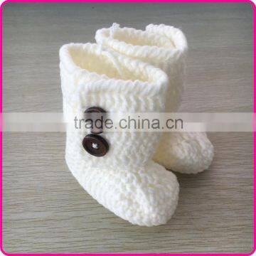 Custom handmade colorful baby booties crochet baby walking socks knitted baby booties