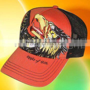 Foam Mesh Trucker Cap with hight quality embroideryed logo