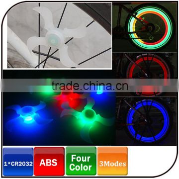 Waterproof 3 Modes 4 colors Bike Bicycle LED Wheel Light Glow Sticks Bicycle Wheel Light Decorative Light