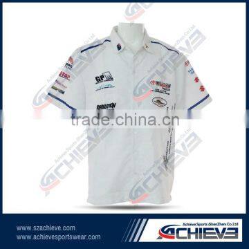 Custom Racing Shirt Motorcycle/Auto Sublimation Racing Wear