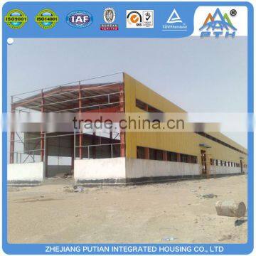 Top stackable EPS/PU/XPS sandwich panel steel structure workshop