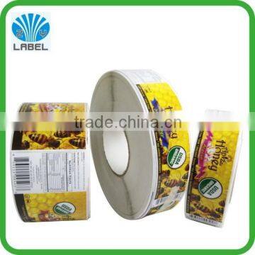 Custom shaped logo adhesive printed sticker , high quality print sticker