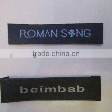 Cheap 2015 As your design woven garment label for fire retardant