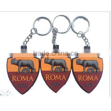 2016 Wholesale Custom Rubber Plastic Keychain Create Your Own Keychain photo-5