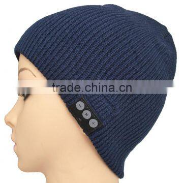 Cheap bluetooth cashmera hat with patent for promotional