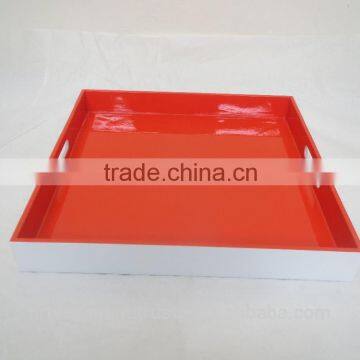 High Quality Hotel Lacquer Serving Tray