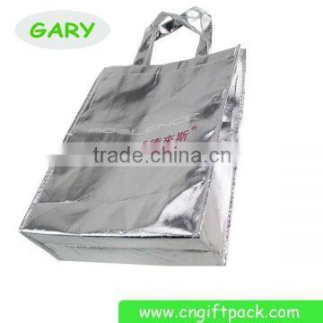 Silver Non Woven Garment Bag Non Woven Laminated Bag With Logo photo-3