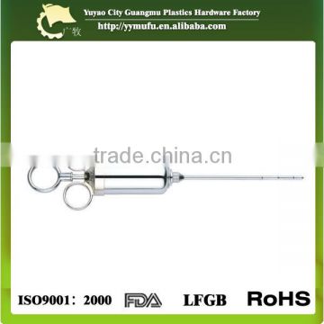 Full stainless steel solids flavor injector