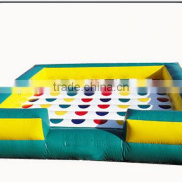 Giant inflatable twister games