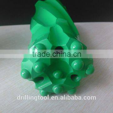 T38 76mm Spherical Retrac Button Rock Drill Bit / hard rock drilling bits