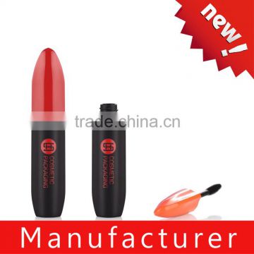 Unique bullet shaped small empty cosmetic mascara tubes with brush