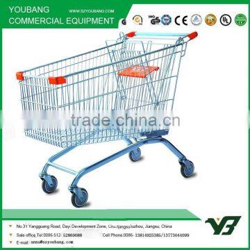 European 210L shopping cart