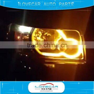 Sequential DRL runing signal lamp LED DRL bend strip used for car headlamp retrofit dynamic DRL