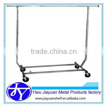 Chrome plated steel Clothing display rack                        
                                                Quality Choice
