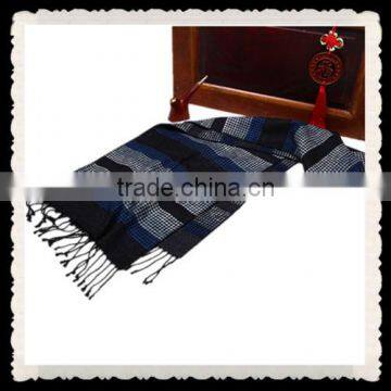 Factory 2014 Winter Men Double Sided Silk Scarf