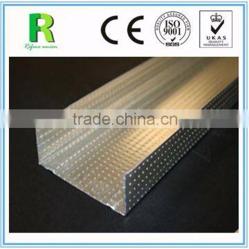 Gvanized Steel C Channel/Metal Stud Sizes For Gypsum Drywall photo-2