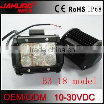 18W LED Light Bar 4 inch IP68 Dual Row LED Light Bar Offroad beads LED Light Bar Work light