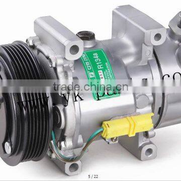 car/auto air ac compressor SD6V12 for Peugeot 206