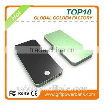 portable PP power bank with CE FCC Rohs from China Manufacture