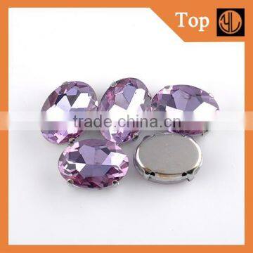 Oval claw ornaments rhinestones decorative clothes stones