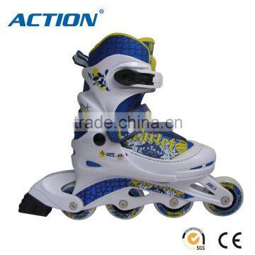 Wholesales latest high quality adjustable stitching inline skate for kids Outdoor Sports Products Inline Roller Skates Shoes