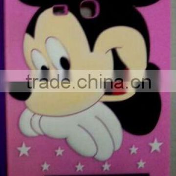 Lovely mickey silicone mobile phone housing