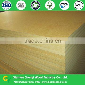 golden yellow color raw MDF boards