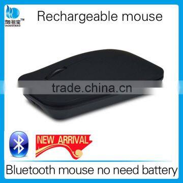 2016 China Factory Latest Univesal Slim 2.4 g Rechargeable Wireless Bluetooth Mouse photo-4