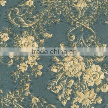 Non-woven paper back Chinese painting flower wallpaper