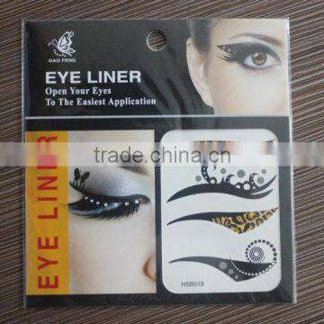 2016 hot sale eco-friendly high quality temporary eye tattoo stickers