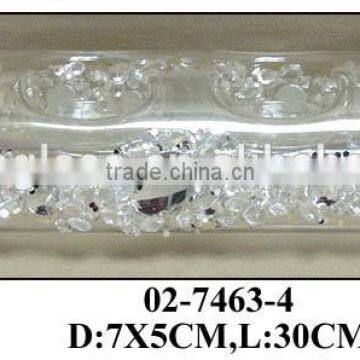 clear glass round tealight holders