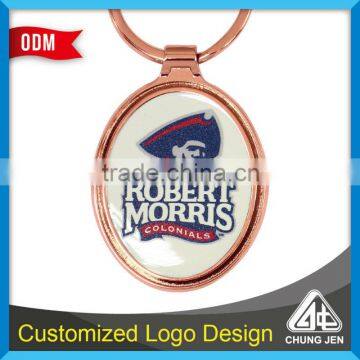 Delicate Custom Logo With Digital Printing Key Chain Holder photo-3