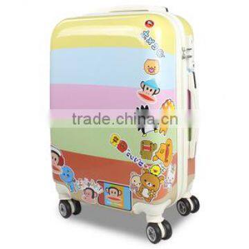 printed hard luggage set