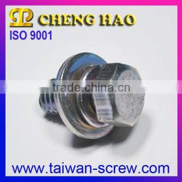 Taiwan Made Hexagon Head Cap Combined Washer Fastener