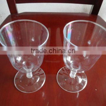 5 OZ plastic PS red wine goblet