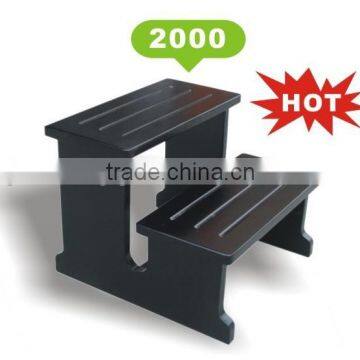 2000 wooden foot rest/wood library steps/wooden stool