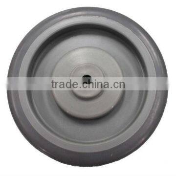 125*32mm TPR shopping trolley caster