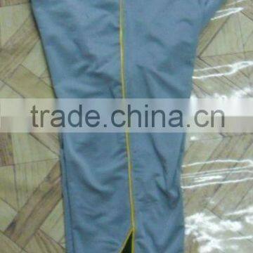 100% polyester Heavy spandex American Football Pants with side piping