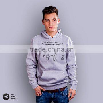 2016 Hooded Men Jumper Hoodie With Print Printed Logo Slogan Screenprint Transfer DTG OEM Service