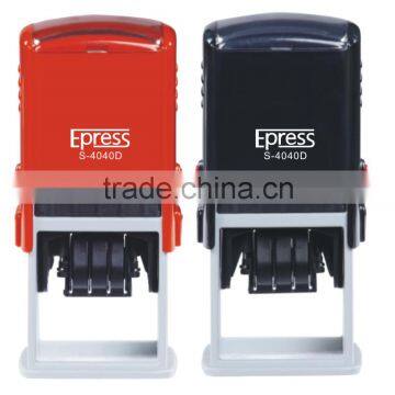 Latest 40X40mm facotry direct selling stamp Date stamp for school