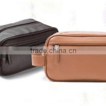 Leather Kits Toiletry Bags for Men ISO9001:2008 Factory