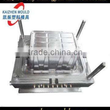 Hot runner plastic collect box molding
