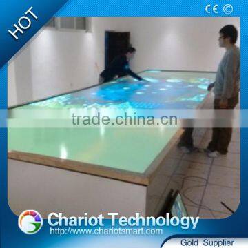 Wonderful Chariot multi touch screen technology for advertising display,window sisplay,glass showcase