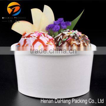 Custom printed paper cups/ice cream serving cups/ice cream paper pack