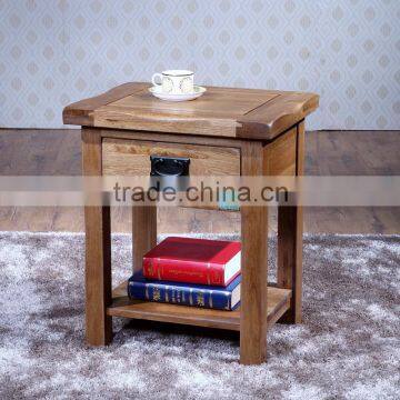 Antique Small Wooden Corner Table